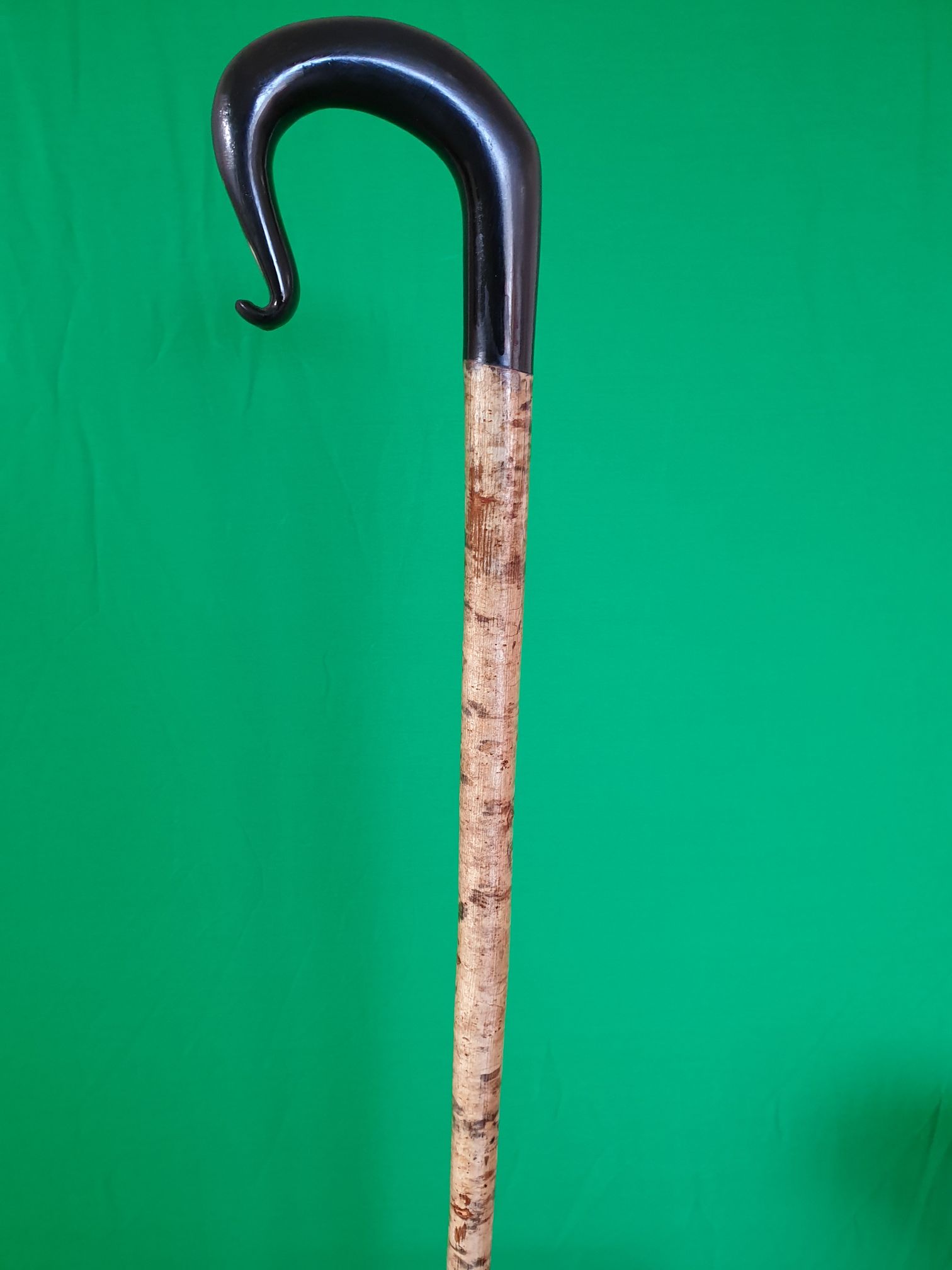 Handmade Ramshorn walking stick